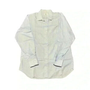 Solemare Maus & Hoffman Men L White Shirt Cotton Button Down Long Sleeve Cleaned